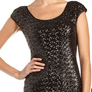 Muse cutout Sequin dress NWT